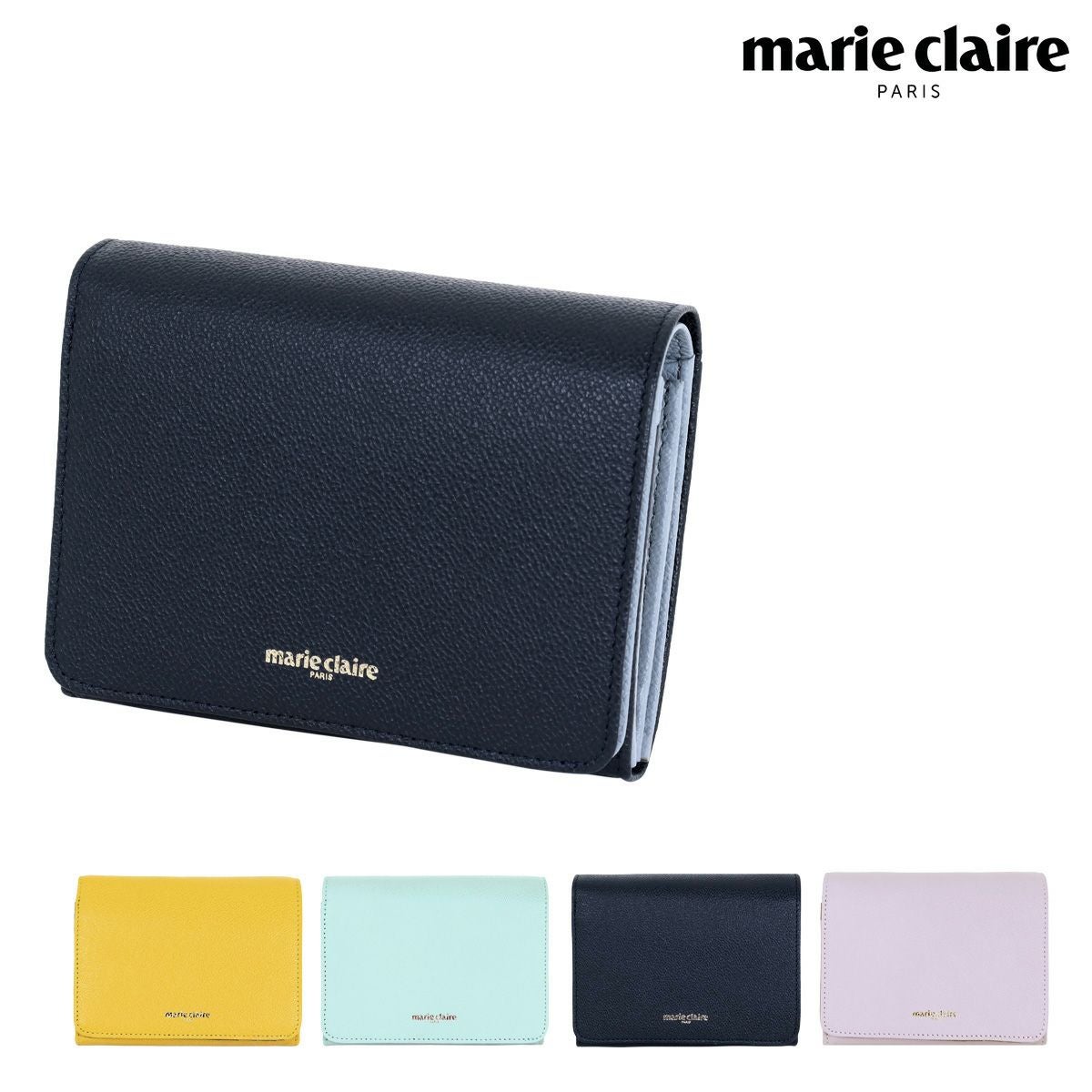 SCさん専用　マリ2枚セット サフィアーノリボン ラウンドポーチ（サックスブルー） | MARY QUANT