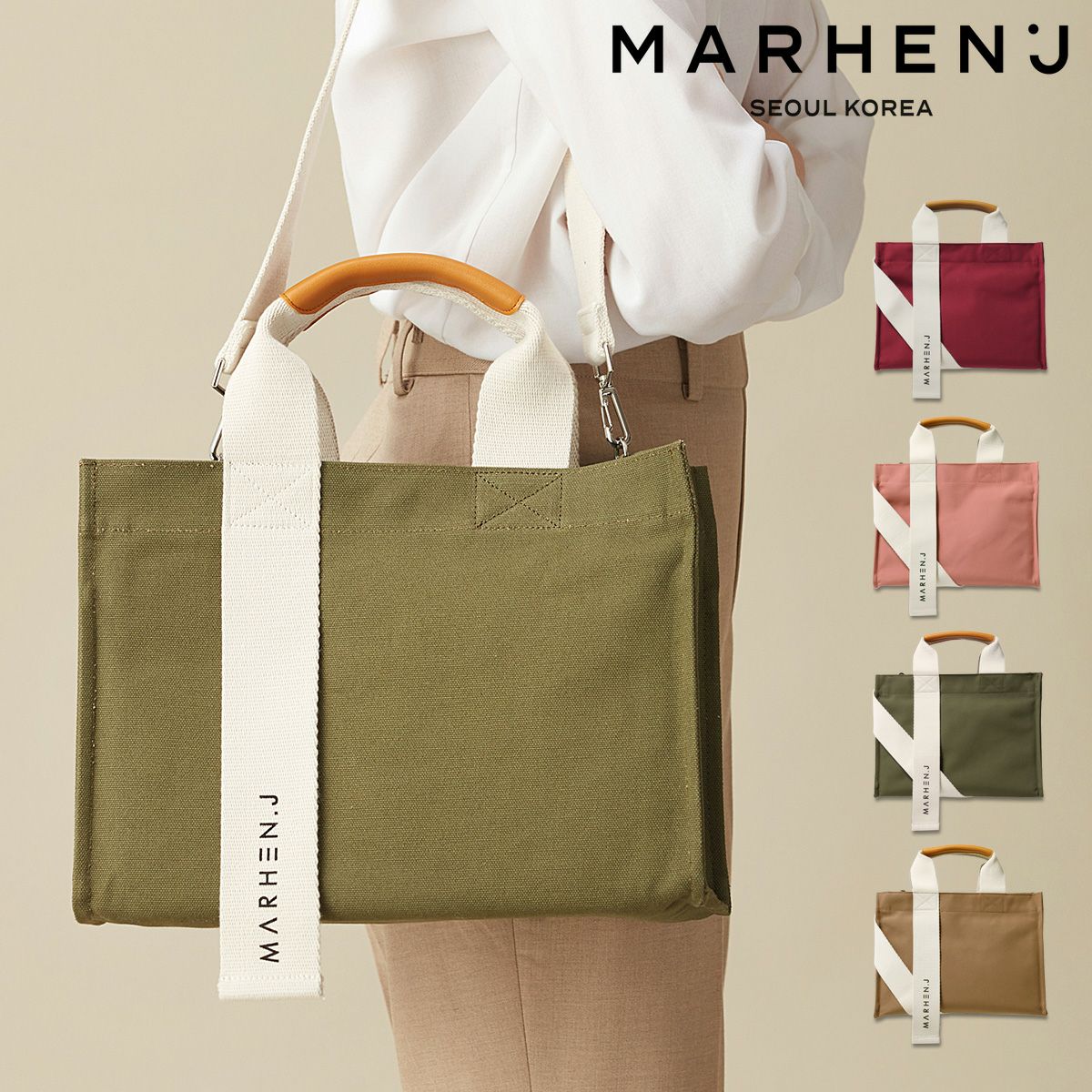 マルヘンジェイ トートバッグ 2WAY レディース 韓国 ブランド RICO