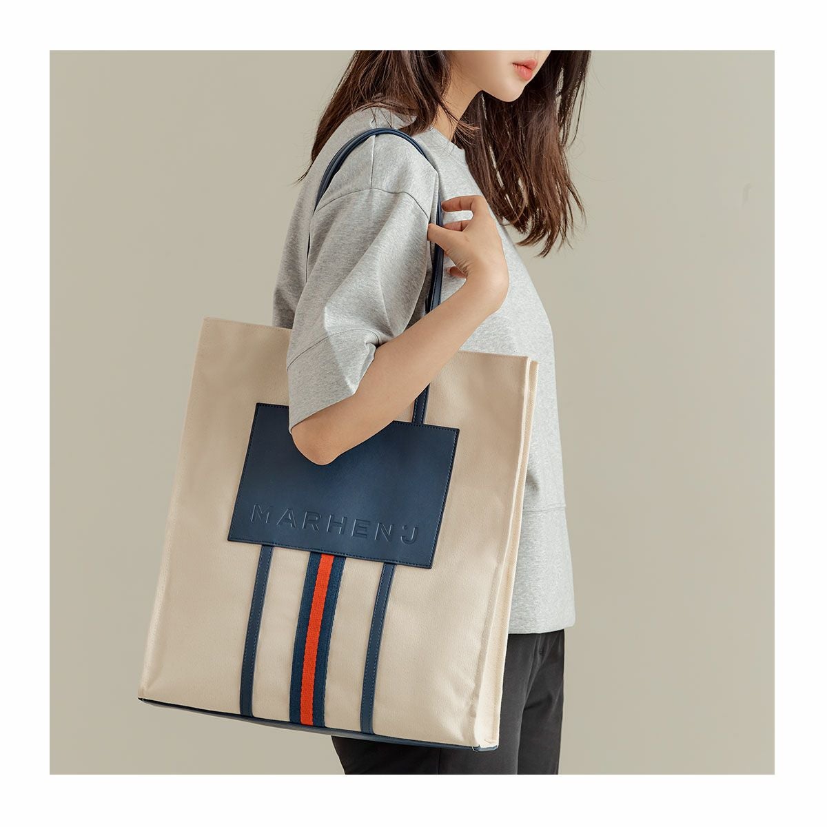 MARHEN.J マルヘンジェイ トートバッグ【美品】 マルヘンジェイ トートバッグ レディース 韓国 ブランド JOY MARHEN J