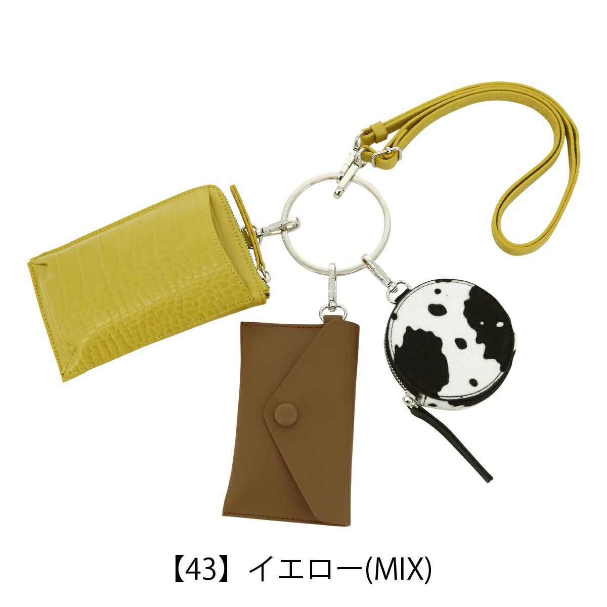 モニカ 3連ポーチ ショルダーバッグ MONI-1016A MONICA | スマホポーチ