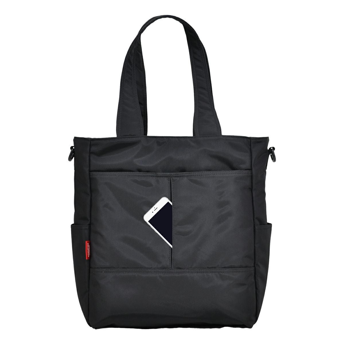 MANHATTAN PASSAGE ブラック トートバッグ マンハッタンパッセージ MANHATTAN PASSAGE トートバッグ メンズ