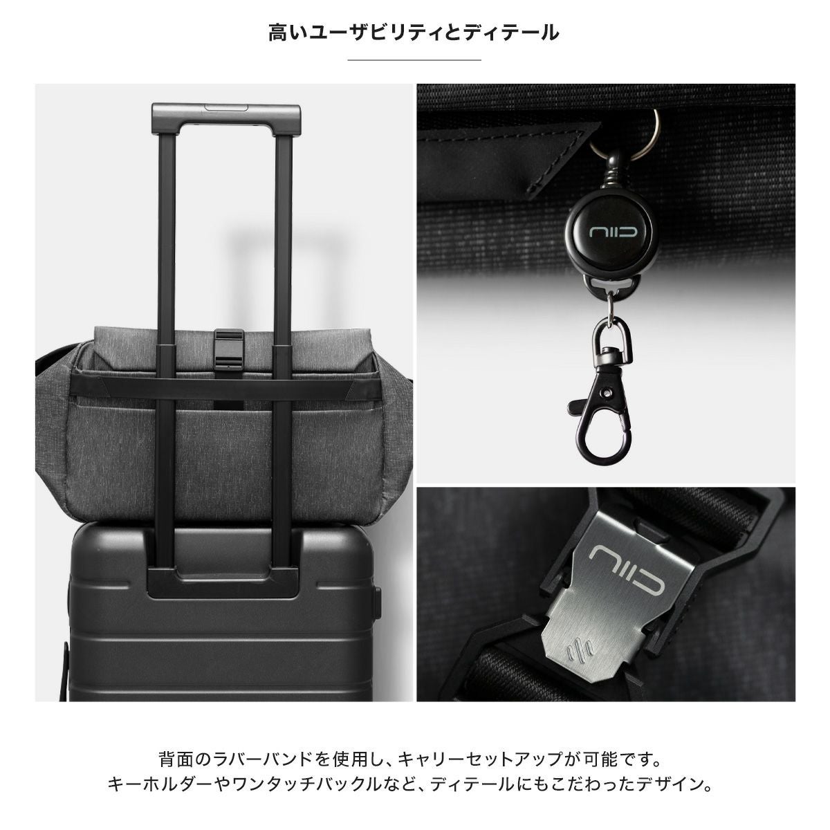 ニード ボディバッグ メンズ レディース キャッシュ CACHE NIID｜15
