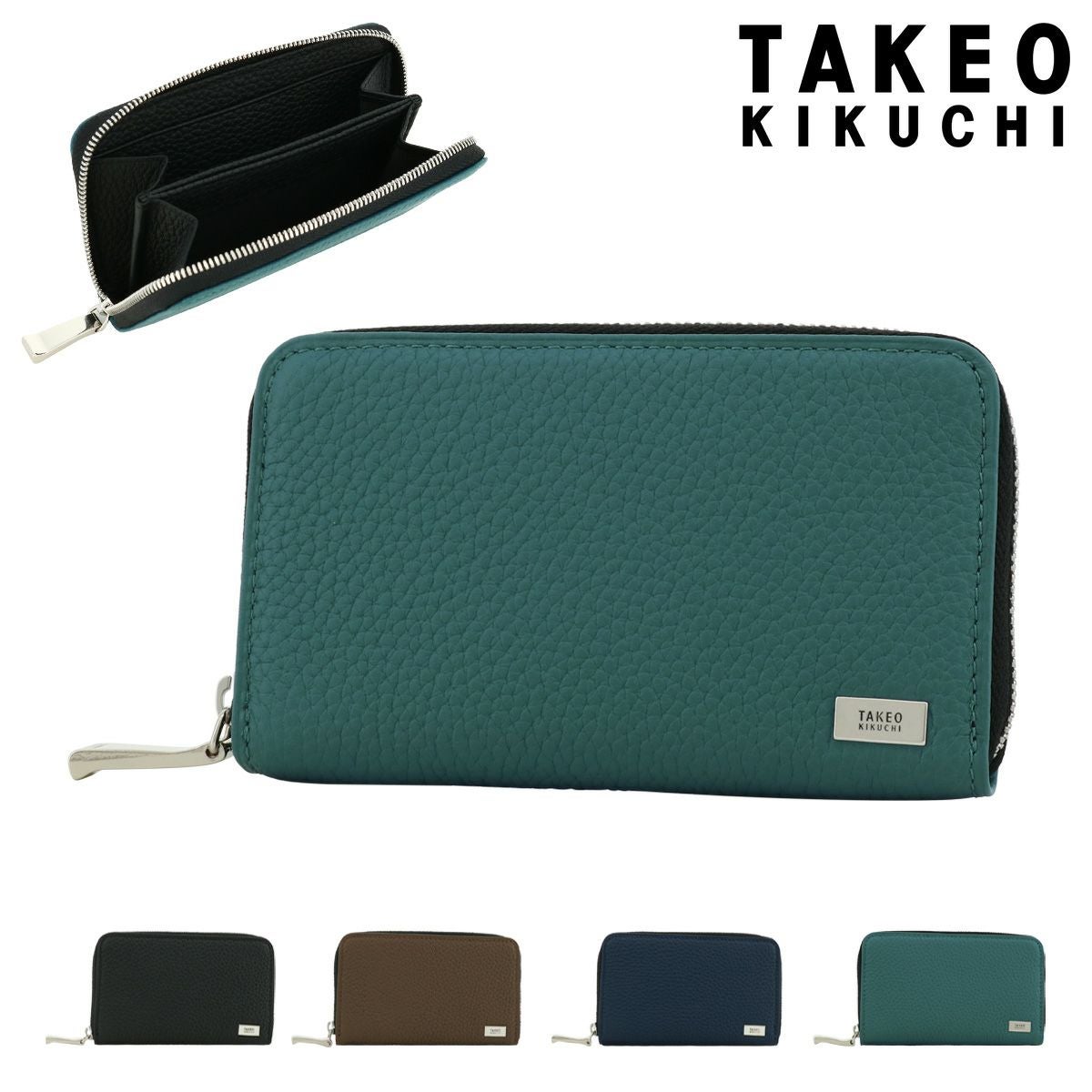 タケオキクチ 小銭入れ 本革 大きめ メンズ 733603 ビル TAKEO KIKUCHI