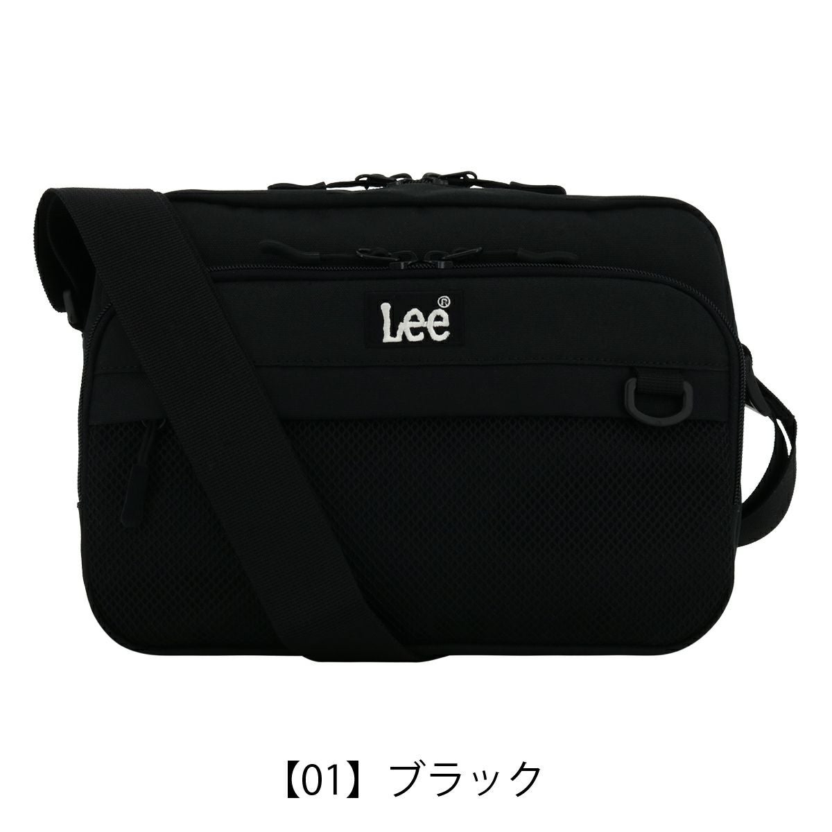ショルダーバッグ ノベルティ ブラック Lee ショルダーバッグ メンズ レディース 320-3724 PRAYⅡ リー 横型