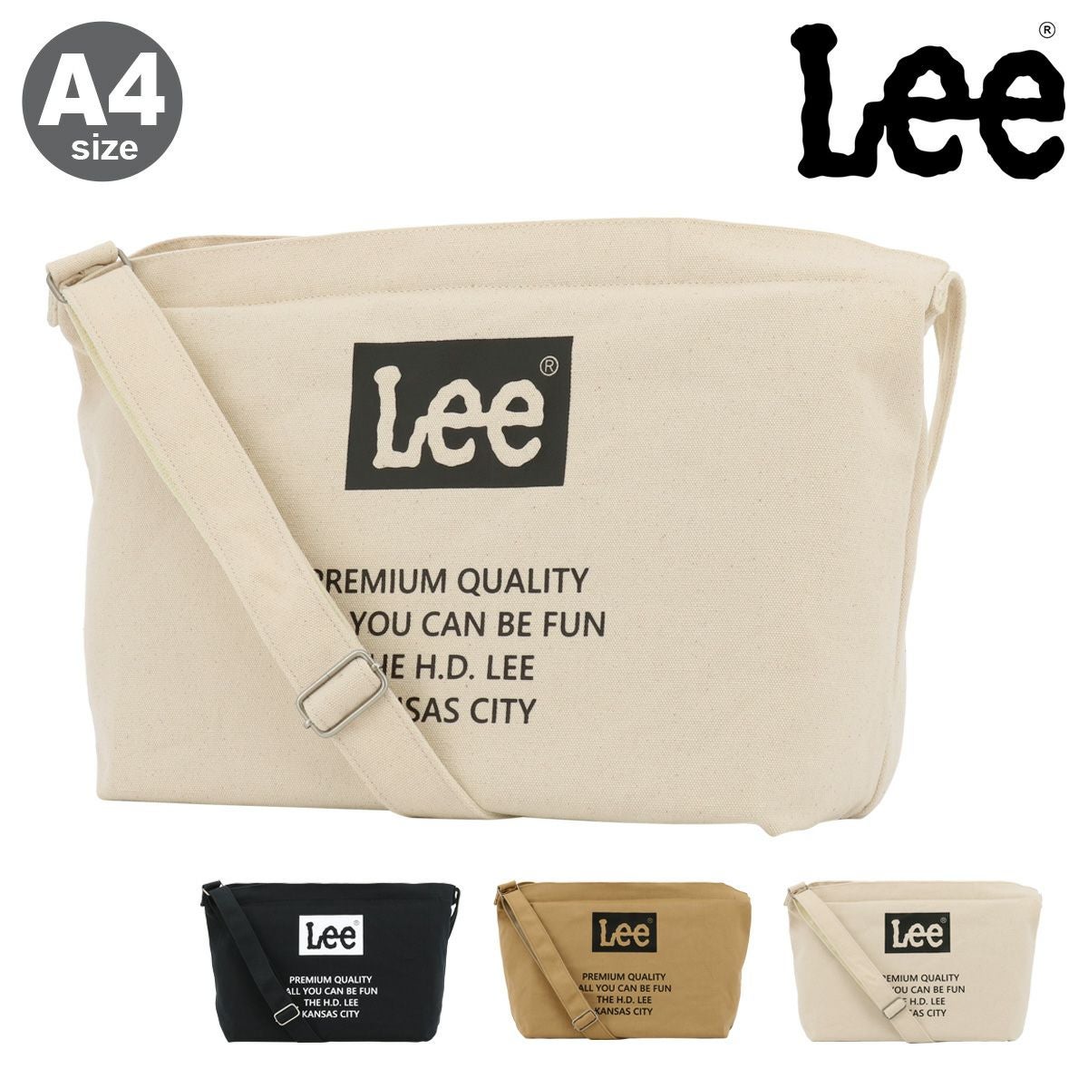 店舗在庫詳細 - Lee ショルダーバッグ A4 大きめ 大容量 メンズ