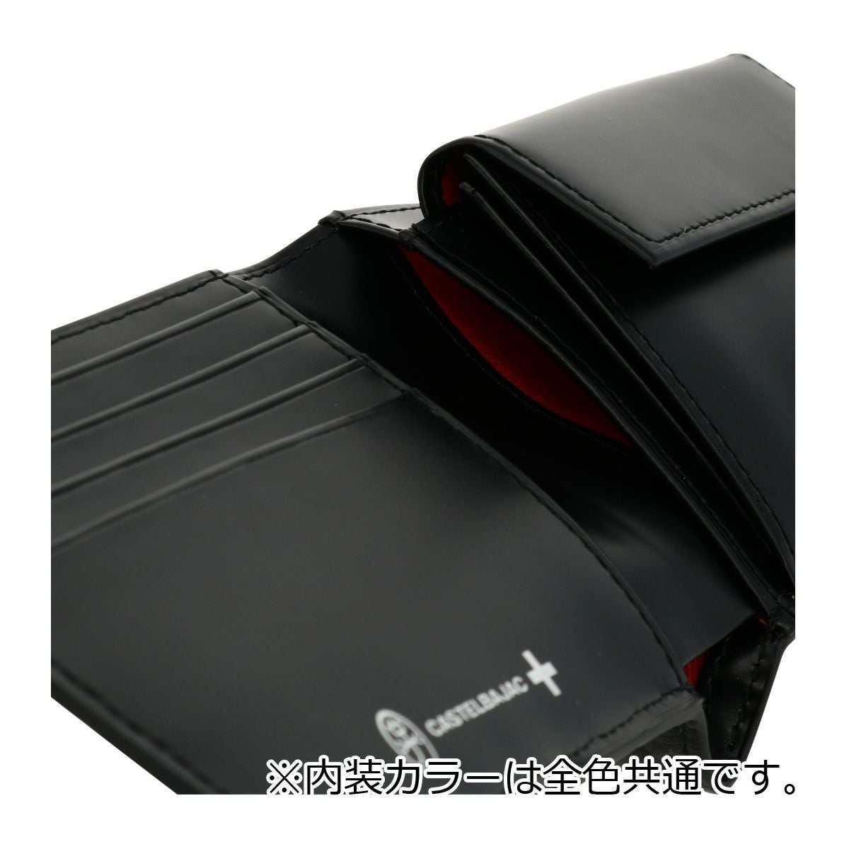 カステルバジャック 二つ折り財布 本革 メンズ 047624 ガルボ