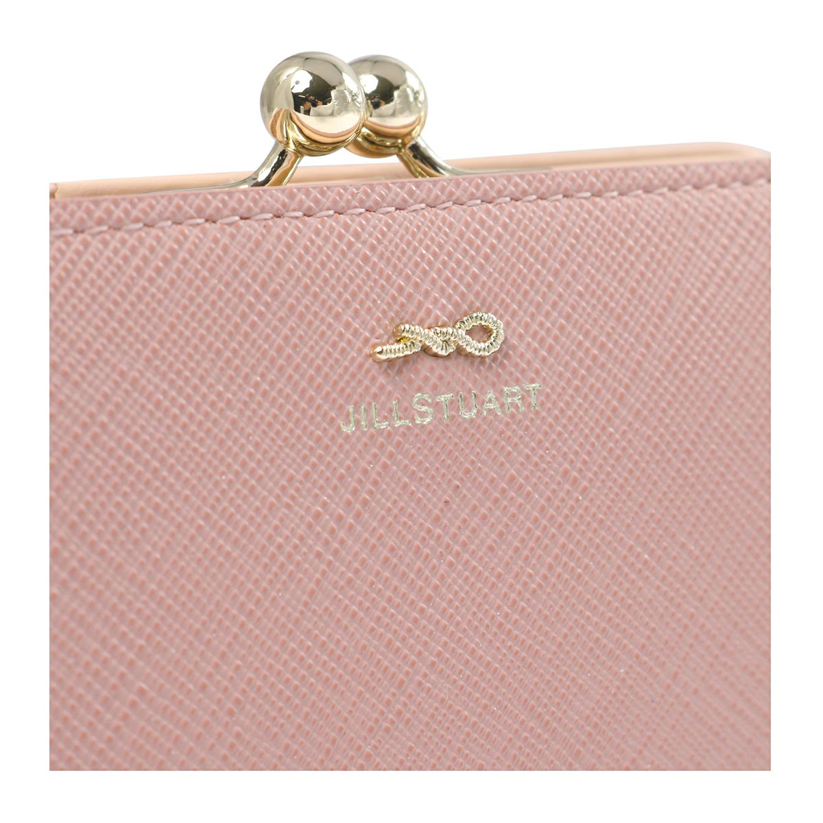 新品　JILL STUART ブラック ×ベビーピンク　二つ折財布　がま口小銭入 JILL STUART（ジルスチュアート） 【正規販売店】JILL STUART