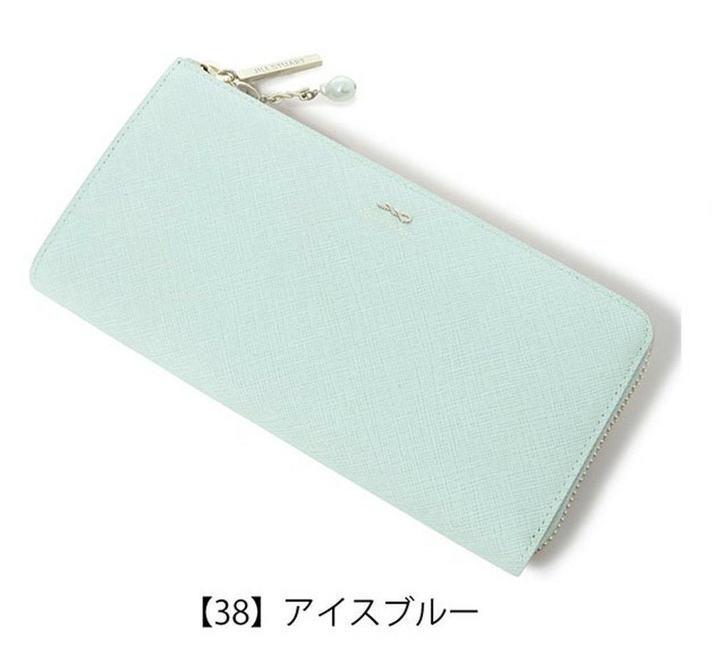 ジルスチュアート 長財布 L字ファスナー 本革 ギフト レザー