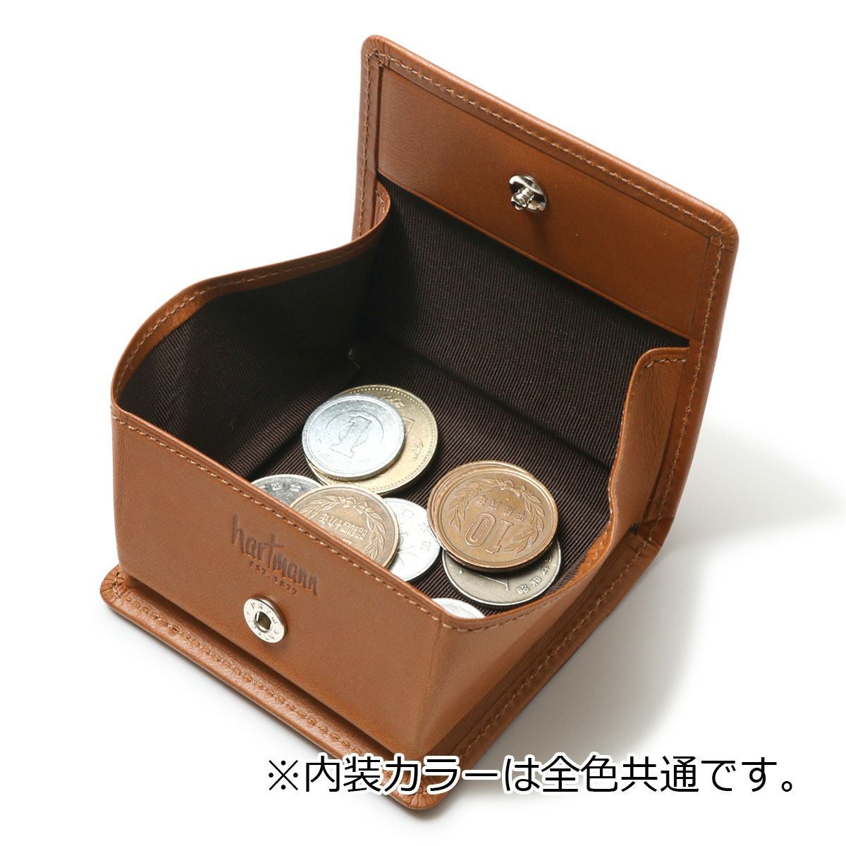 新品未使用 ハートマン ケース 小銭入れ 財布 本革 レザー(匿名配送) Hartmann ハートマン 小銭入れ 本革 メンズ 日本製 142685 グレン