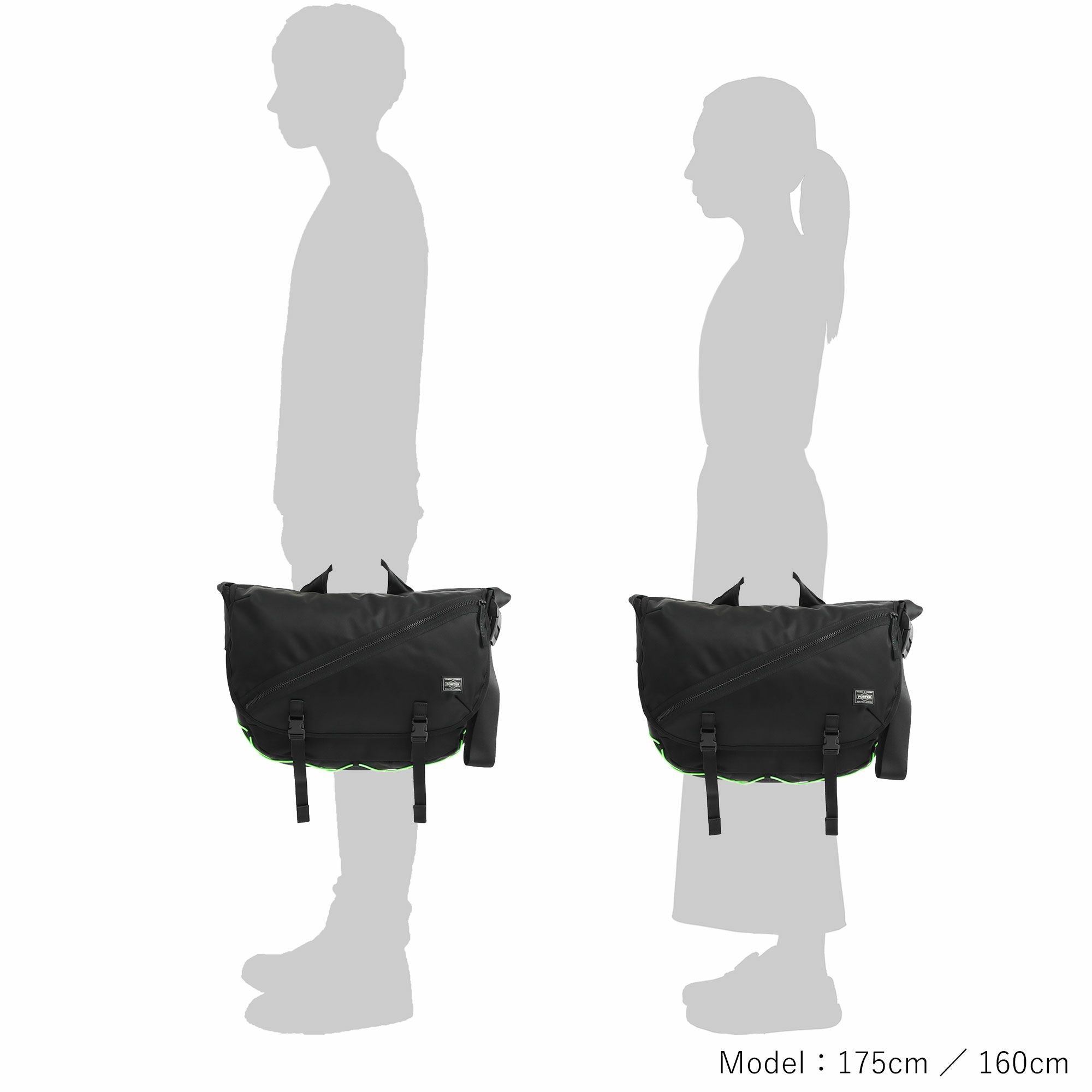 【美品】ポーター SAC'S BARコラボ メッセンジャーバッグ PORTER ポーター シングス メッセンジャーバッグ 674-17865 PORTER THINGS