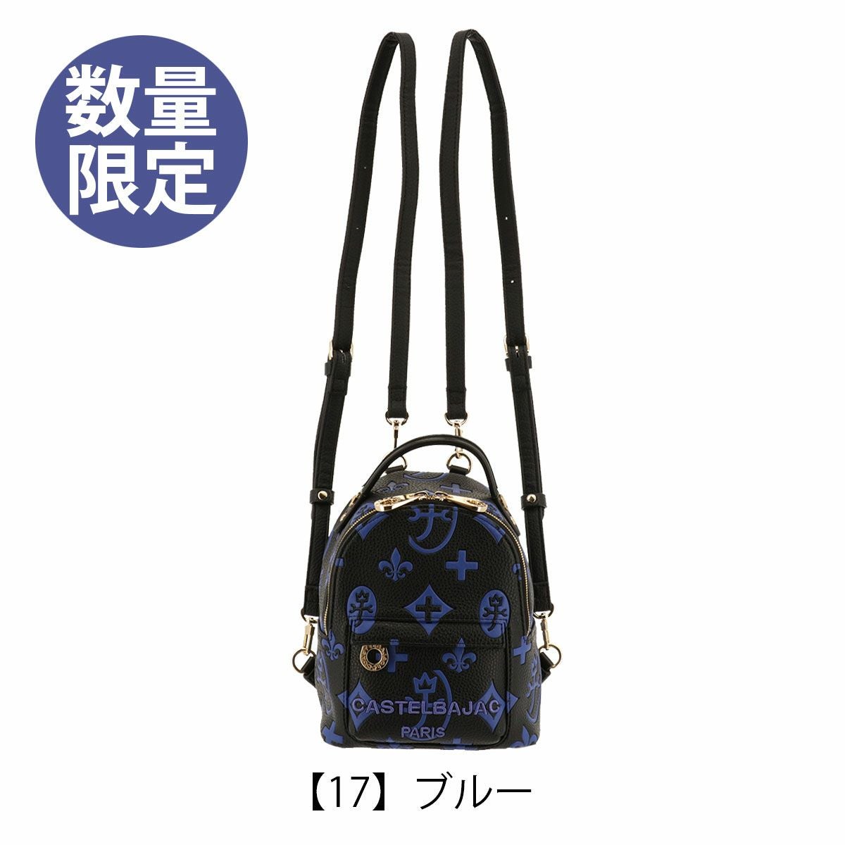 ✨未使用タグ付き✨カステルバジャック 2way リュック ショルダーバッグ カステルバジャック リュック 2WAY 小さめ メンズ レディース 068732