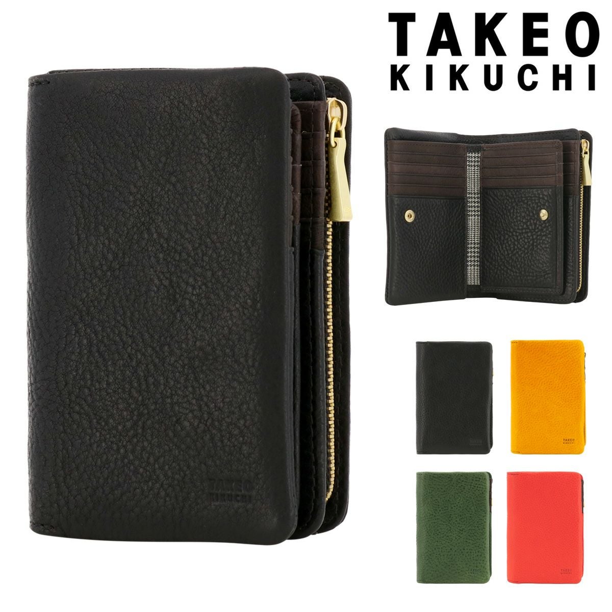 【値下げ中】TAKEO KIKUCHI二つ折り財布 TAKEO KIKUCHI（タケオキクチ） TAKEO KIKUCHI TK 二つ折り財布 折財布