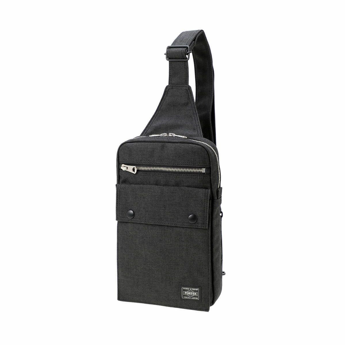 PORTERポーター スリングショルダーボディバッグ マグライト ブラック ポーター スモーキー スリングショルダーバッグ 592-27531 PORTER