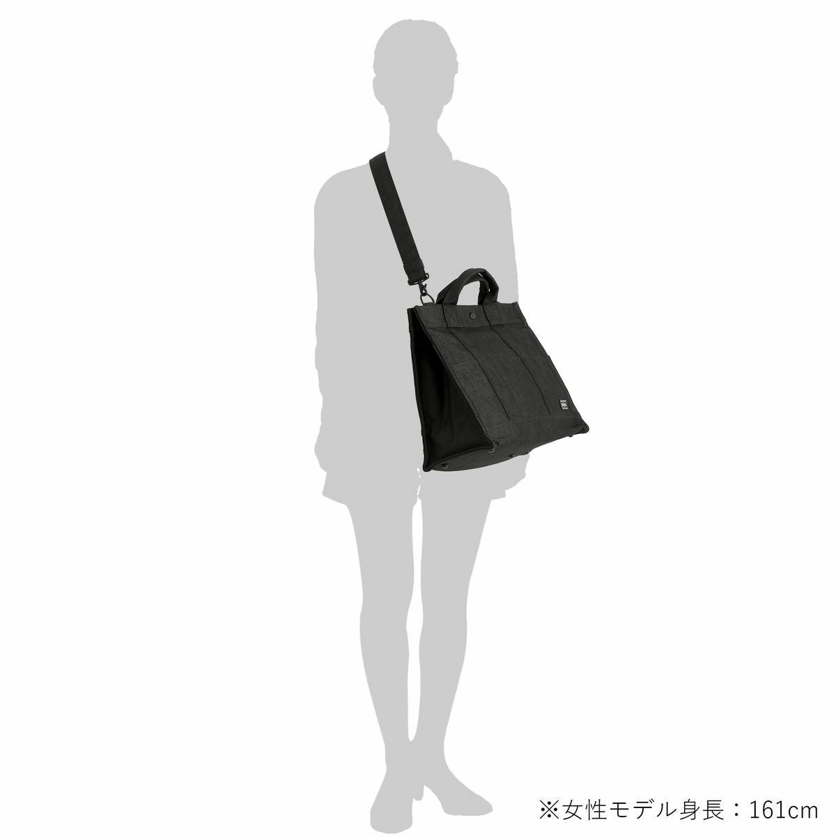 【極美品】PORTER ポーター SMOKY スモーキー 2way 大容量 SMOKY（PORTER） ポーター スモーキー 2WAYトートバッグ 592-27627