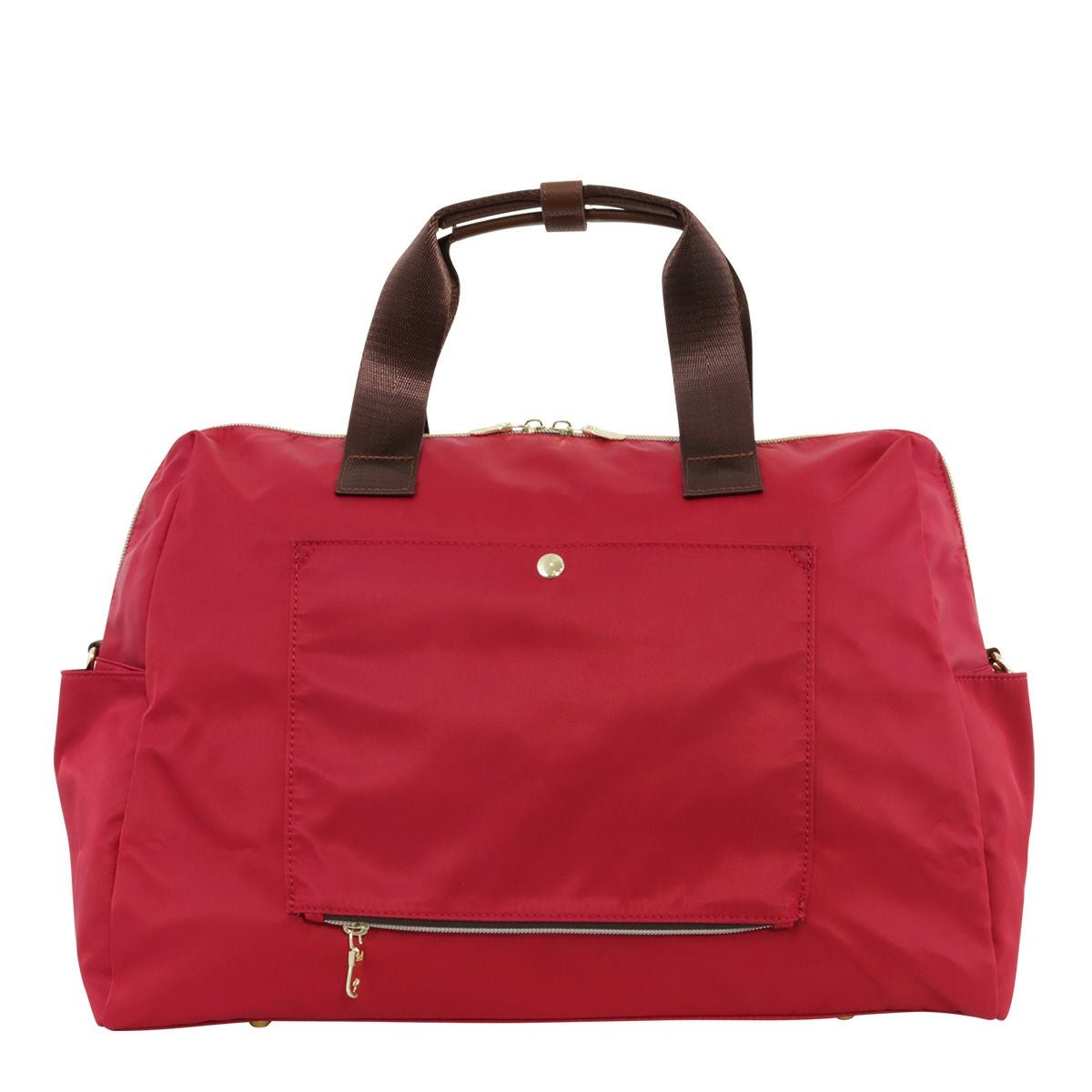 Ｄ字型バックル バーガンディ ボストンバッグ le coq sportif golf ボストンバッグ 約46×26×24(cm) -デサントストア