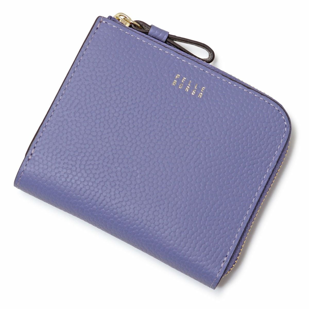 ペレボルサ　L字ファスナーミニ財布　箱付き PELLE BORSA（ペレボルサ） 返品交換無料 財布 二つ折り財布 メッシュ