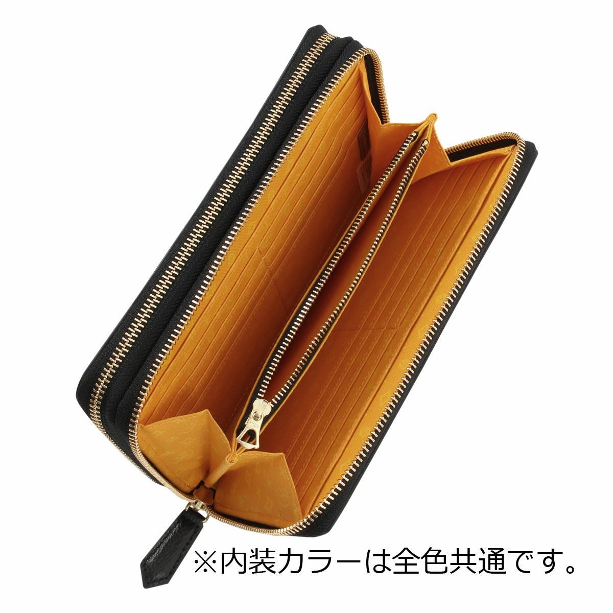 カステルバジャック クラッチバッグ 長財布 本革 ダブルファスナー