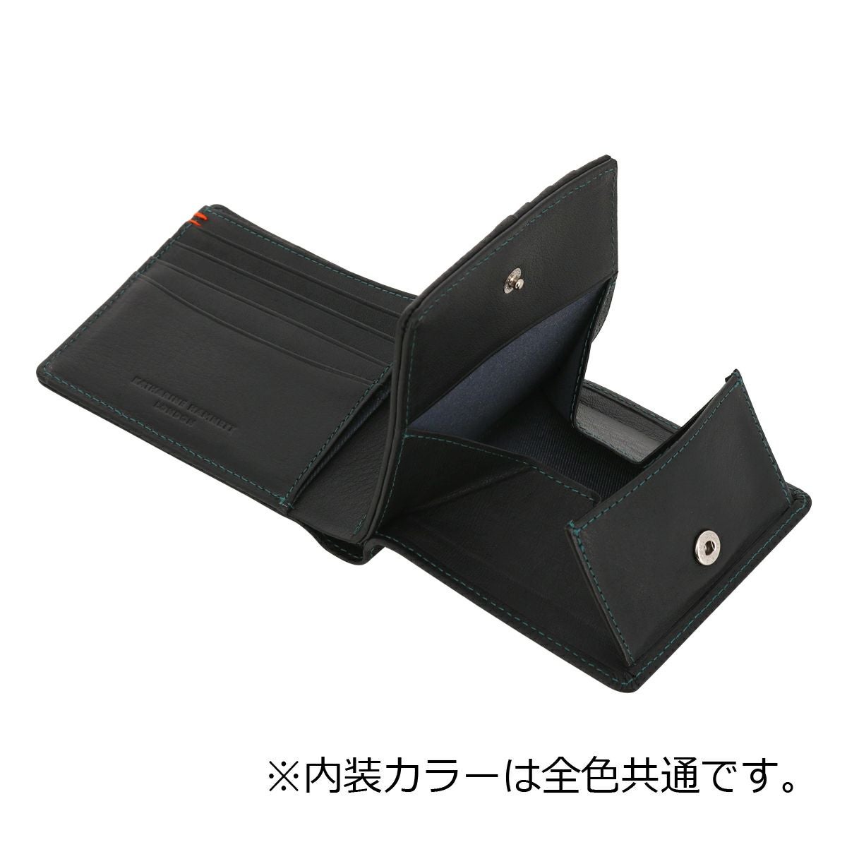キャサリンハムネット 二つ折り財布 本革 メンズ 490-50701 MINERAL