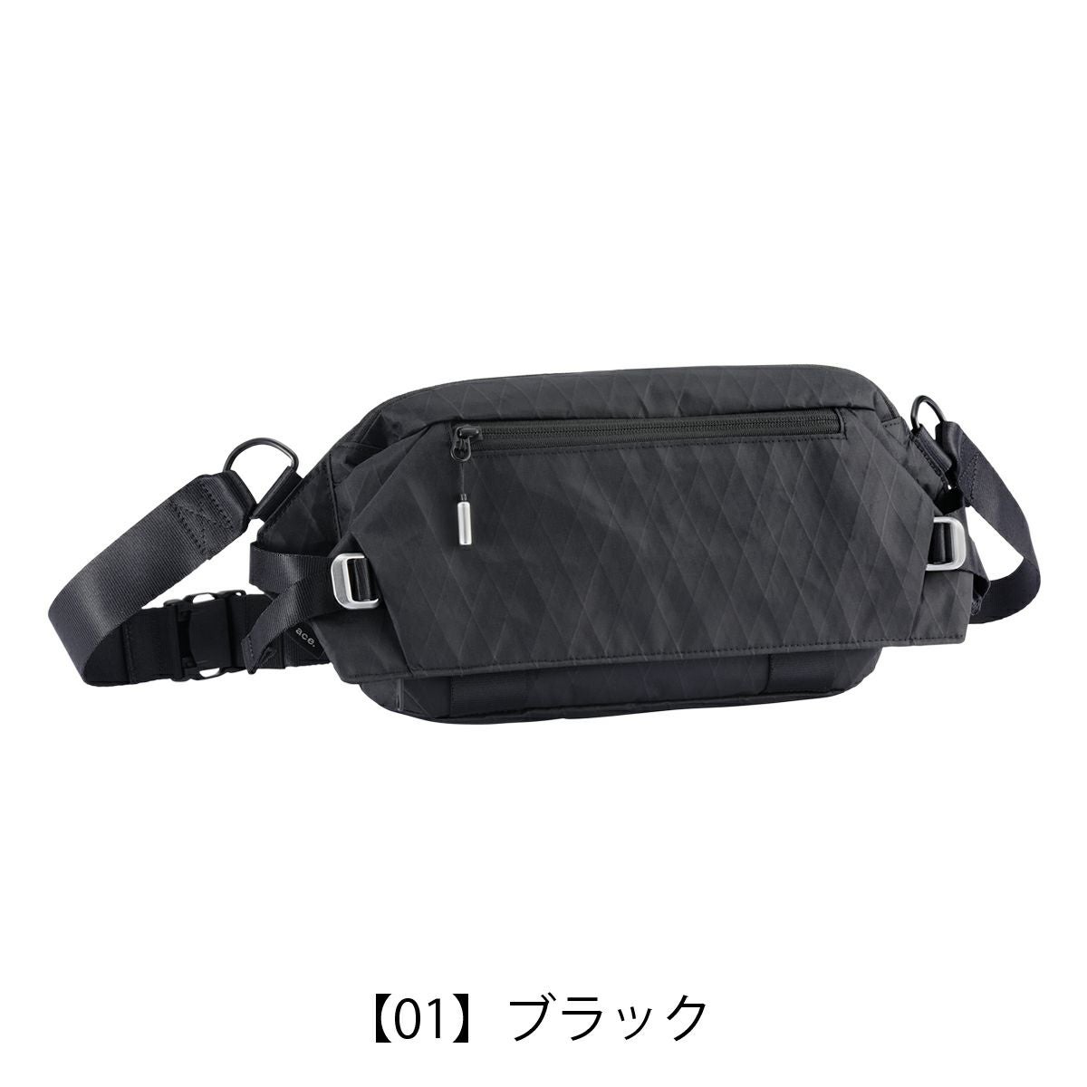 エースジーン ボディバッグ メンズ クロスリングX 68036 ace.GENE 撥