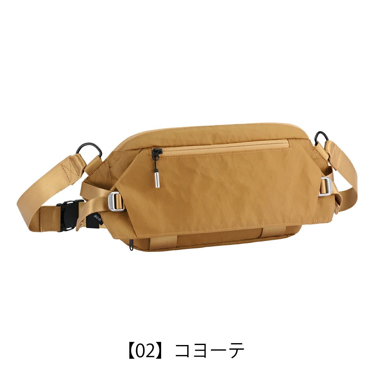 merumeru品 エースジーン ボディバッグ メンズ クロスリングX 68036 ace.GENE 撥