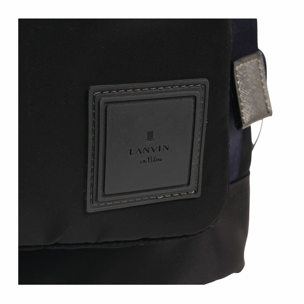LANVIN en Bleu ビジネスリュックバッグ ブラック LANVIN en Bleu ランバンオンブルー SHORT ショート 被せリュック