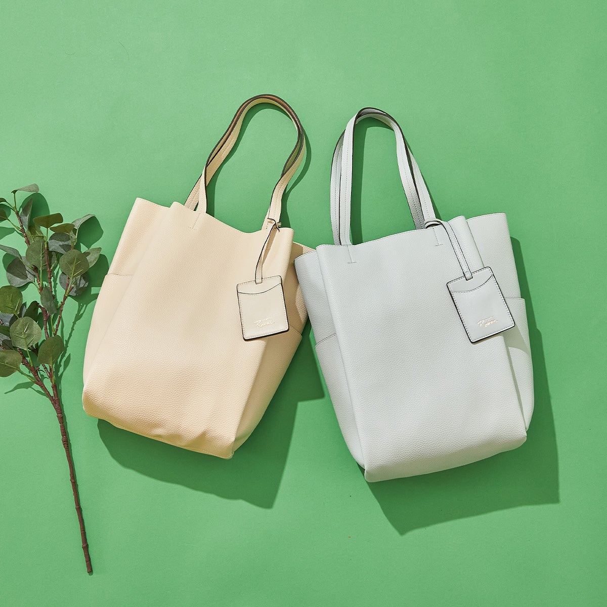 トートバッグ　新品 Cisei（シセイ/チセイ）シュリンクレザーフラップトートバッグ/Mサイズ