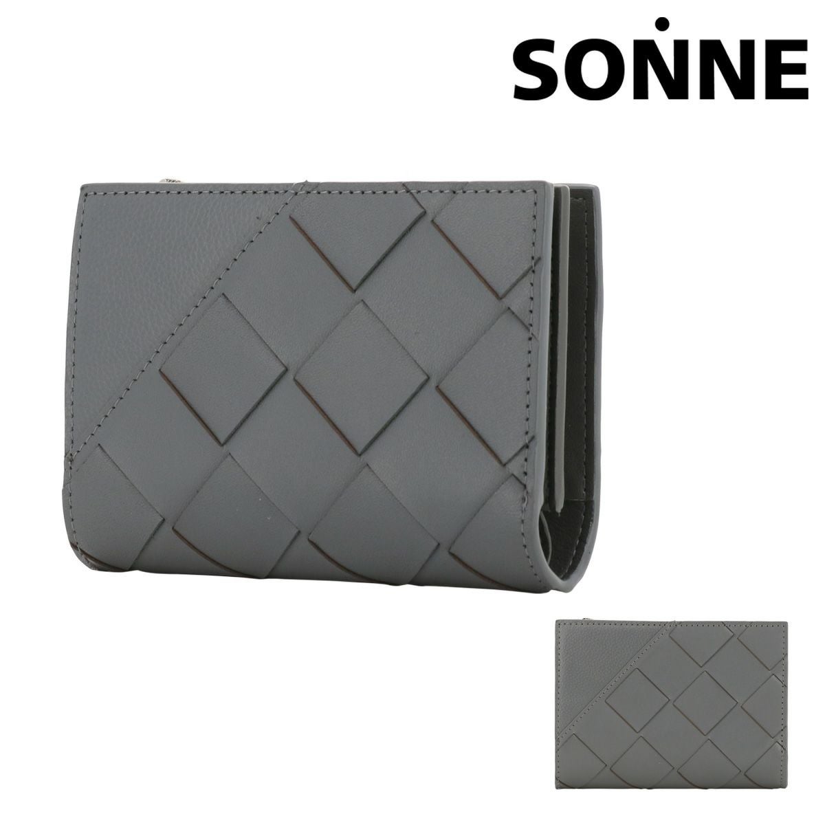 ゾンネ 二つ折り財布 エンリッチ メンズ SOER002 SONNE ENRICH ミドル