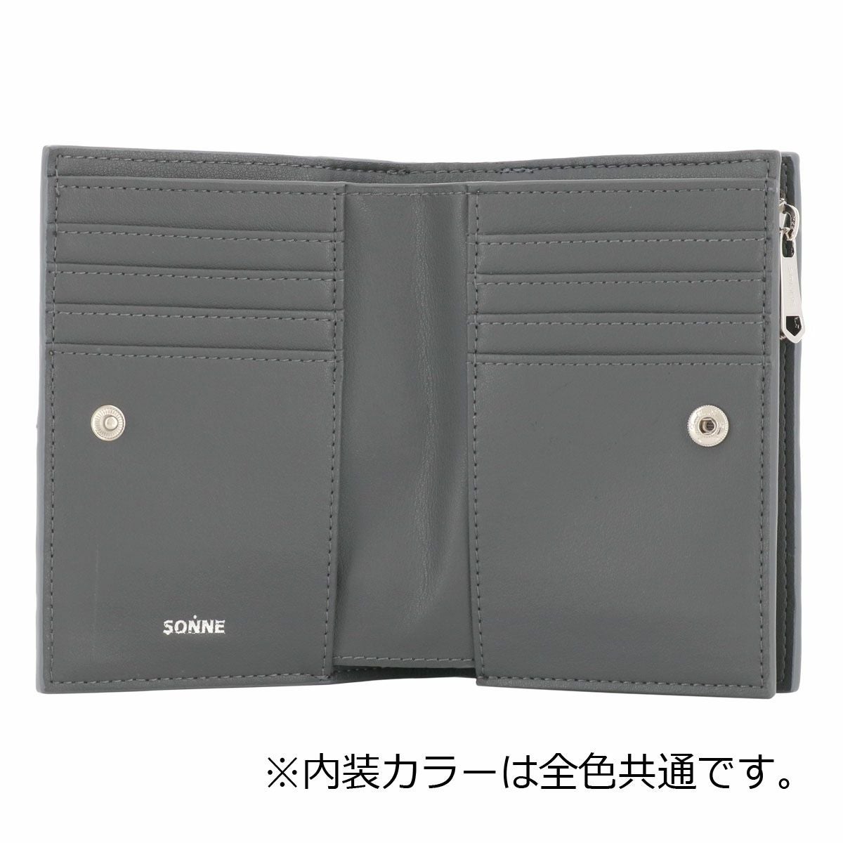 ゾンネ 二つ折り財布 エンリッチ メンズ SOER002 SONNE ENRICH ミドル