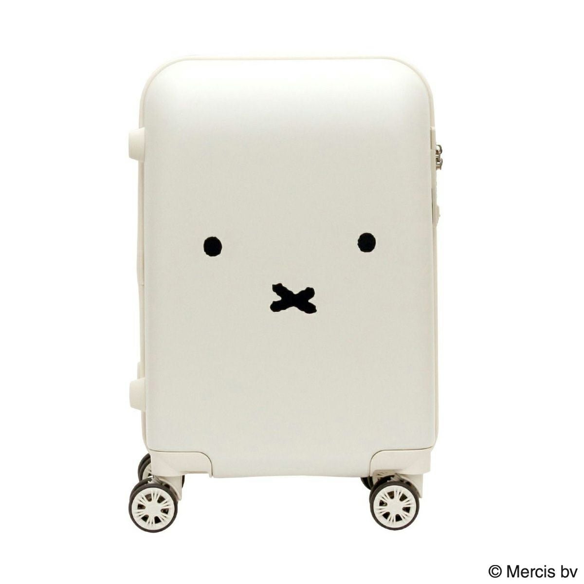 ハピタス ミッフィー シフレ スーツケース 機内持ち込み 30L 48cm 2 9kg レディース HAP2249-48 HAPITAS miffy siffler キャリーケース ハードキャリー ファスナー TSAロック搭載 キャラクター ボリス かわいい 旅行 1年保証 miffy ミッフィー サックスバー SAC S
