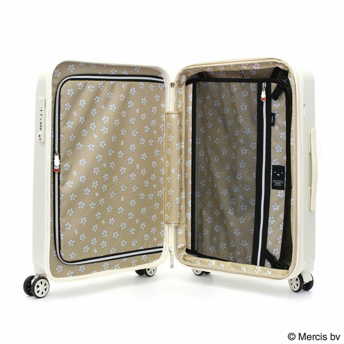 あみたろうミッフィー キャリーケース 60L 新品 HAP2249-57 ハピタス ミッフィー シフレ スーツケース 60L 57cm 3.8kg レディース