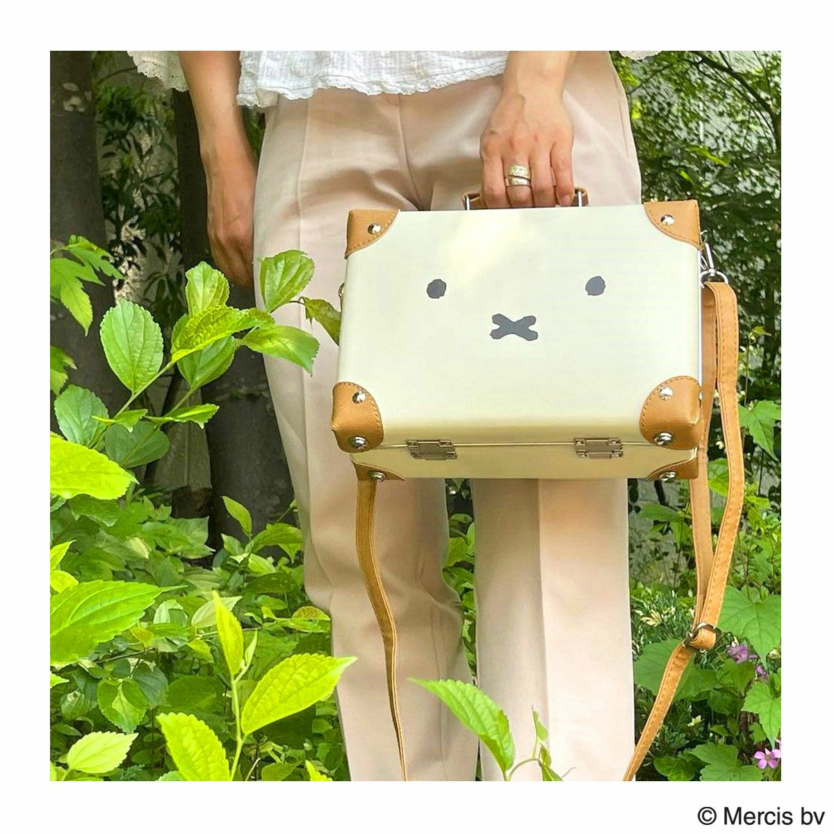 ハピハピ ハピタス ミッフィー シフレ ミニトランク 2WAY レディース HAP3109-27