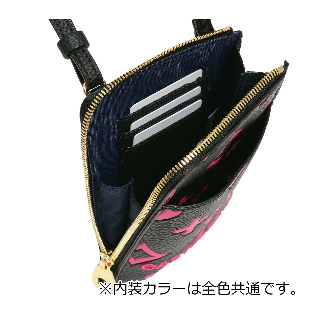 カステルバジャック クレア ポシェット 068134 ブラック CASTELBAJAC（カステルバジャック） スマホショルダー ショルダー