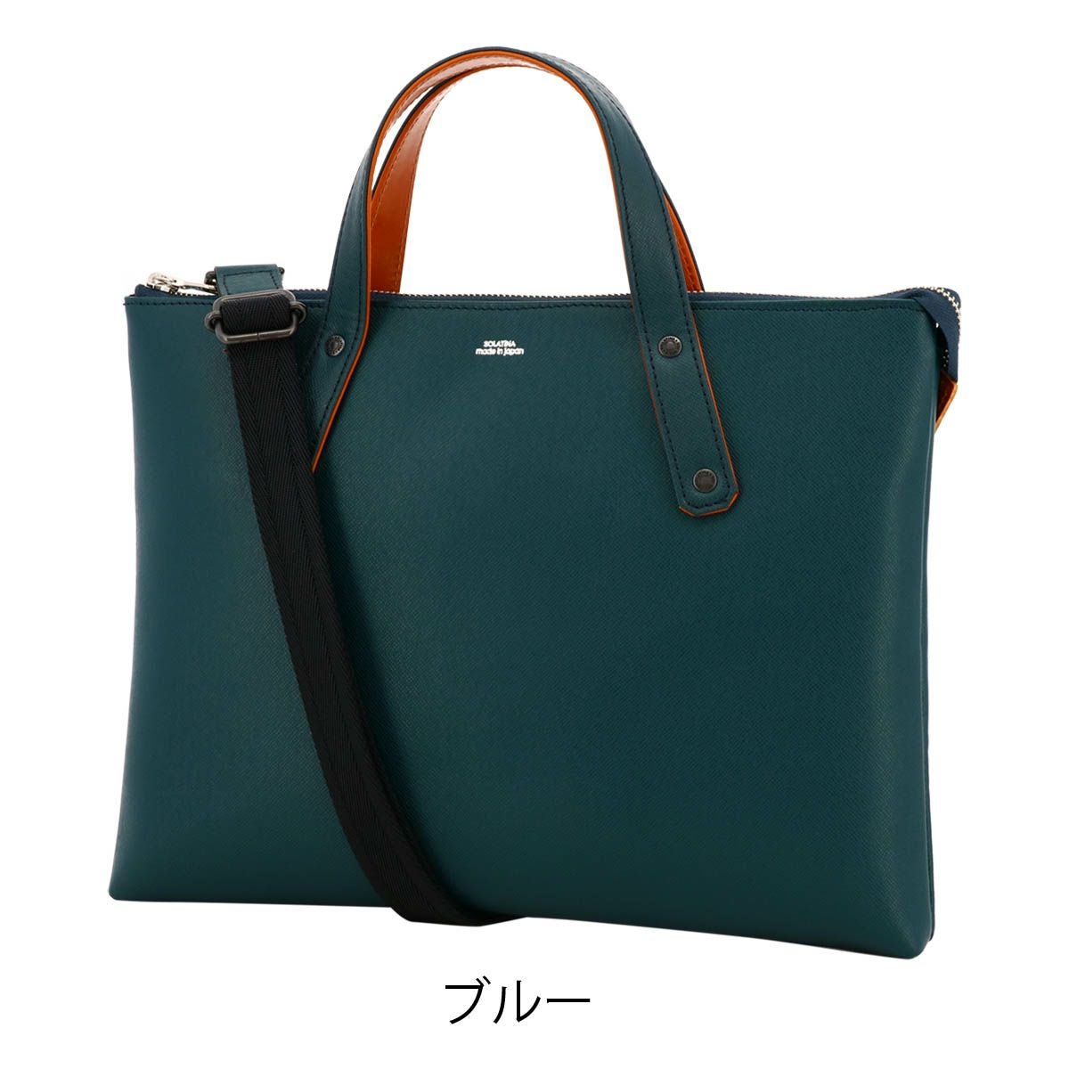 ソラチナ ビジネスバッグ A4 本革 メンズ SJP-00213 日本製 SOLATINA