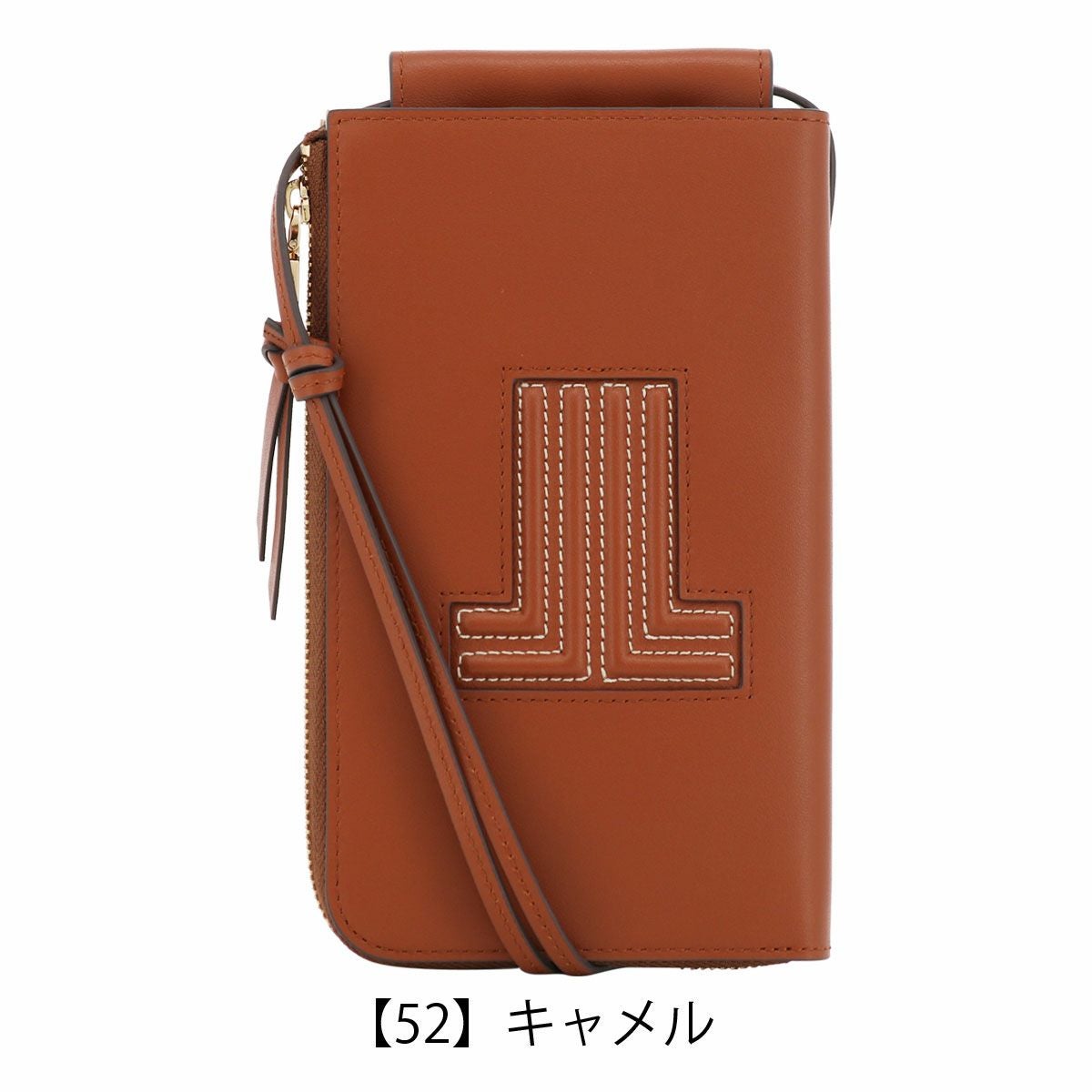 新品未使用　LANVINenBleuスマホショルダー財布 LANVIN en Bleu ランバンオンブルー スマホショルダー ヴィジュ 本革