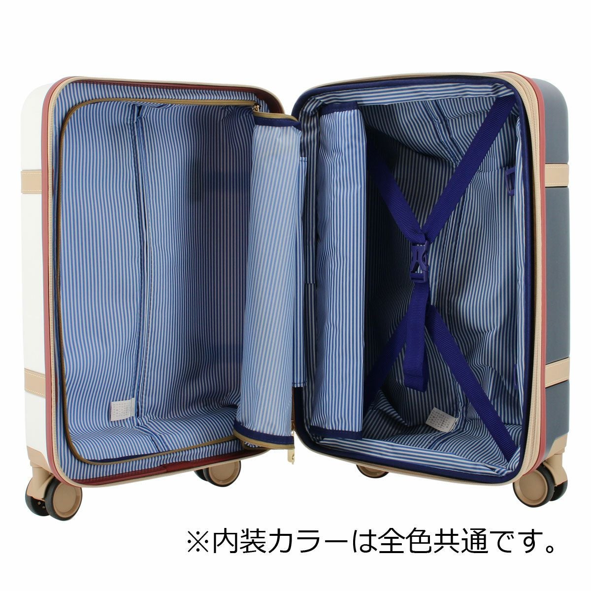 モズ スーツケース 44L 55cm 3.2kg 機内持ち込み MZ-0859-48 moz | TSA