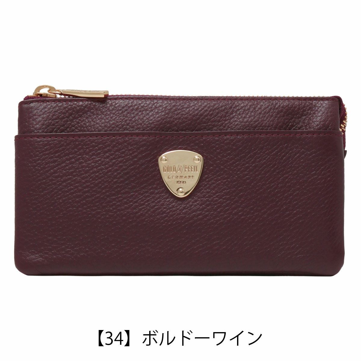 ゴールドファイル 長財布 本革 レディース GP54613 ナチュラル GOLD