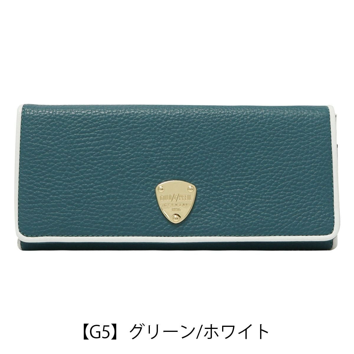 ゴールドファイル 長財布 本革 かぶせ レディース GP57015 ラインズ