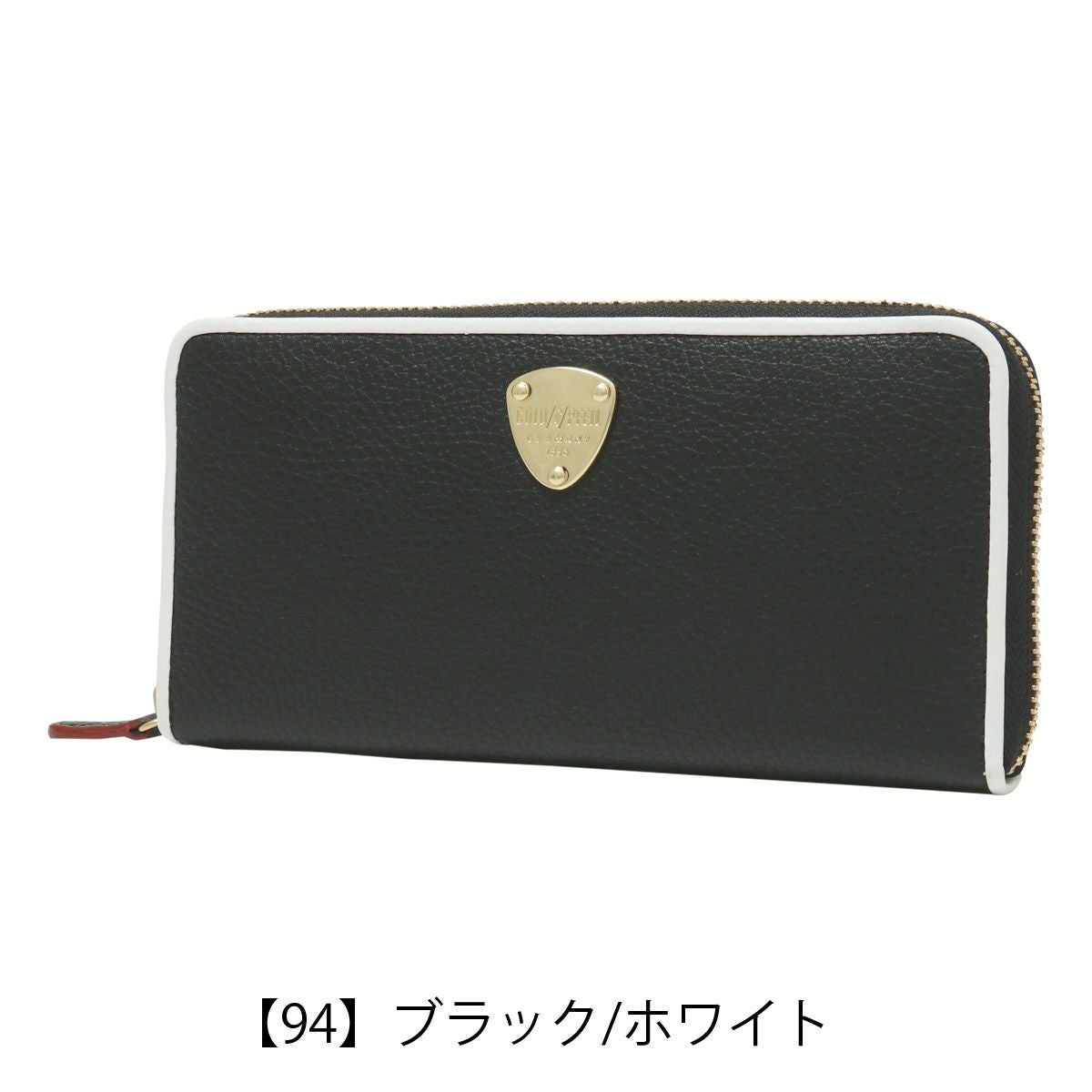 ゴールドファイル 長財布 本革 ラウンドファスナー レディース GP57113