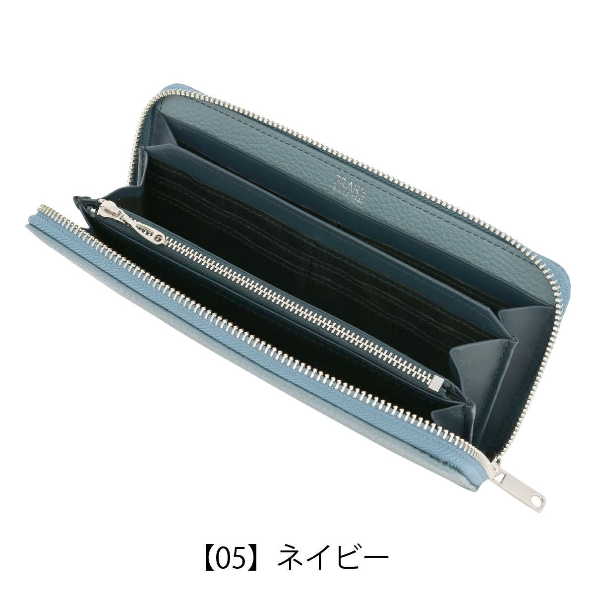 プレリー 長財布 本革 ラウンドファスナー メンズ レディース