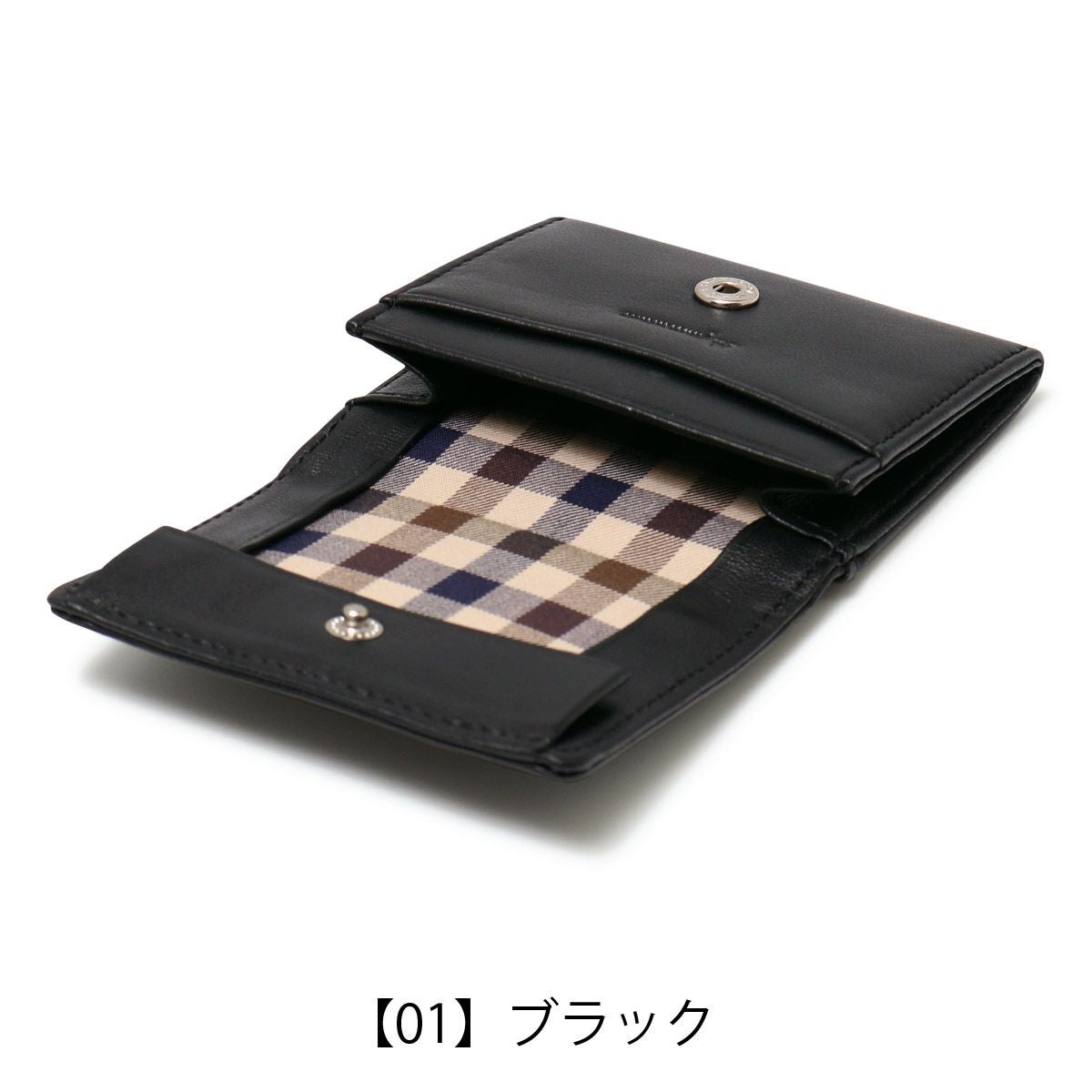 アクアスキュータム 財布 小銭入れ メンズ サットン AQWC-001