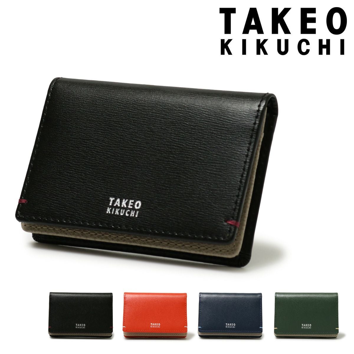 タケオキクチ 名刺入れ メンズ ヨーク 1070123 TAKEO KIKUCHI｜カード