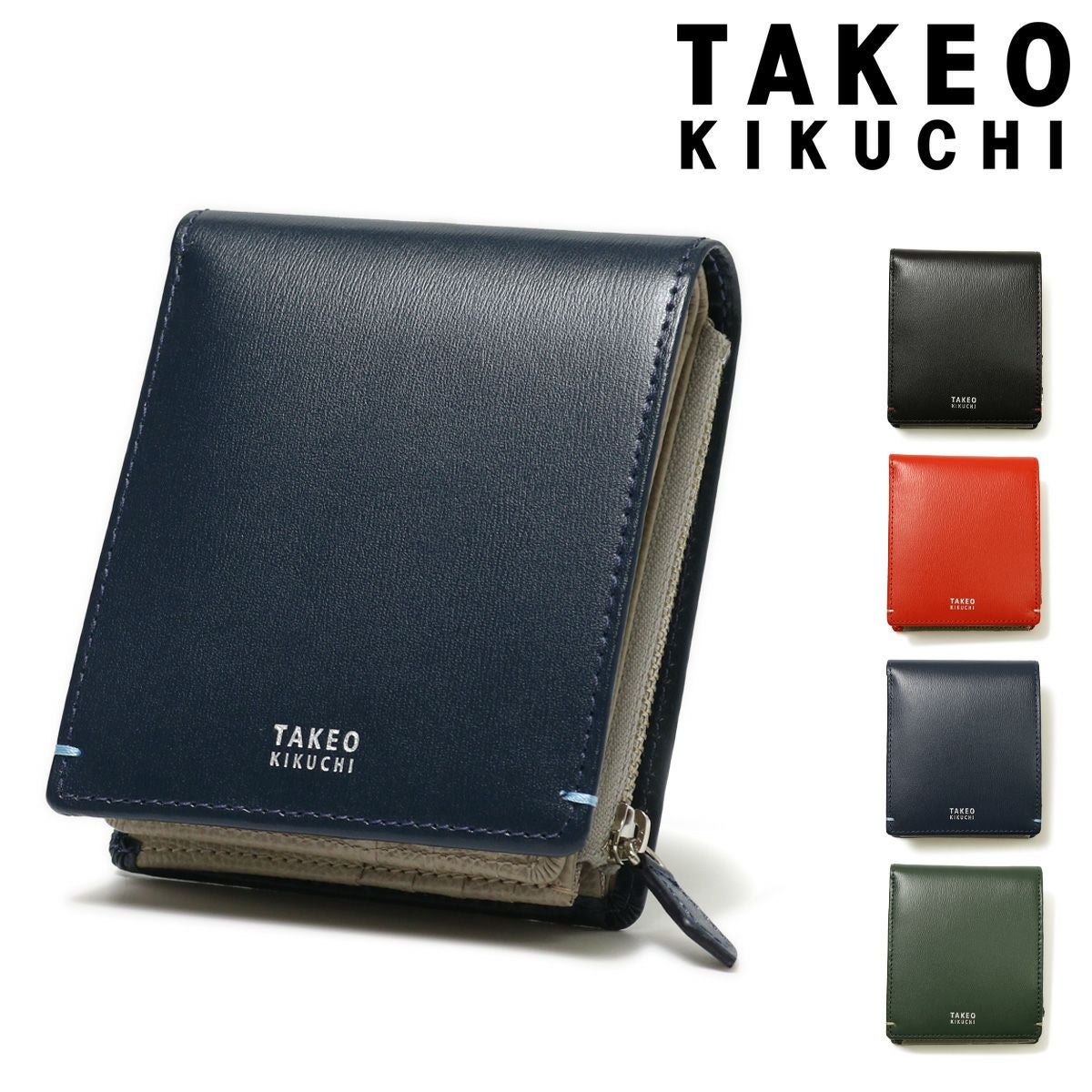 タケオキクチ 二つ折り財布 メンズ ヨーク 1150123 TAKEO KIKUCHI｜本