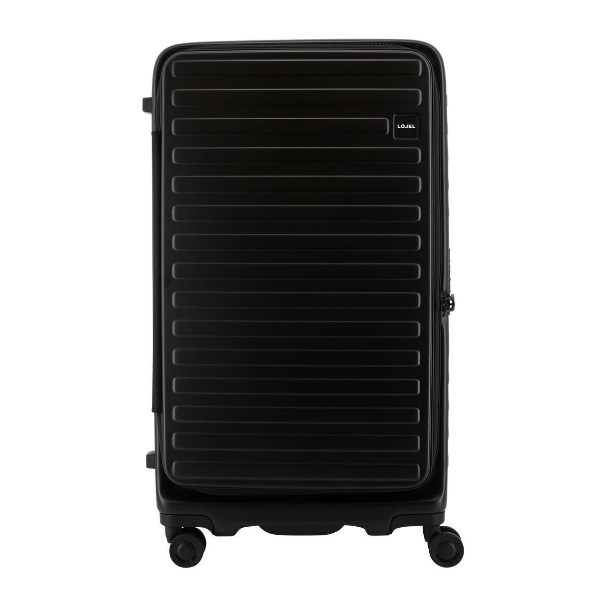 LOJEL 100-110Lロジェール スーツケース ブラック キャリーケース ロジェール スーツケース キューボ 100(110)L 71cm 4.9kg CUBO-REFRESH