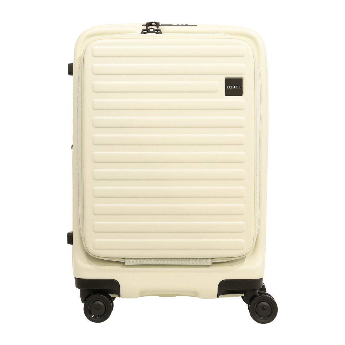 LOJEL オフホワイト キャリーケース　【傷あり】 ロジェール スーツケース キューボ 37(42)L 48cm 3.4kg CUBO-REFRESH-S