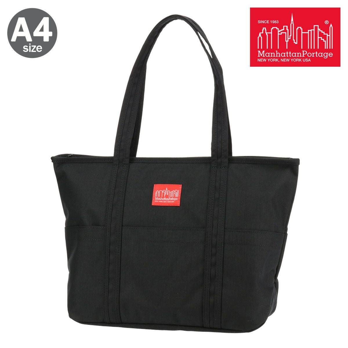マンハッタンポーテージ　トートバック　黒 Manhattan Portage マンハッタンポーテージ トートバッグ B4 CORDURA