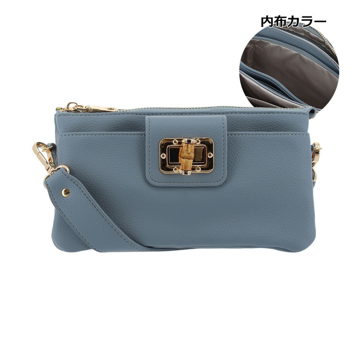 さと75 様 symphony navy コロりんショルダー サロン ド ルヴァン ショルダーバッグ レディース RBB-546 SALON de