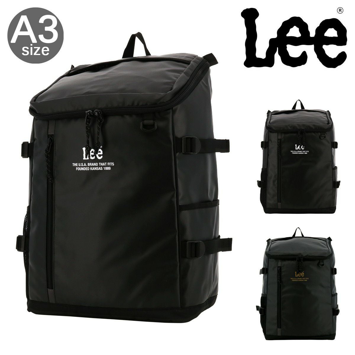 Lee リュック スクエア型 A3 32L メンズ レディース 320-4920 strong