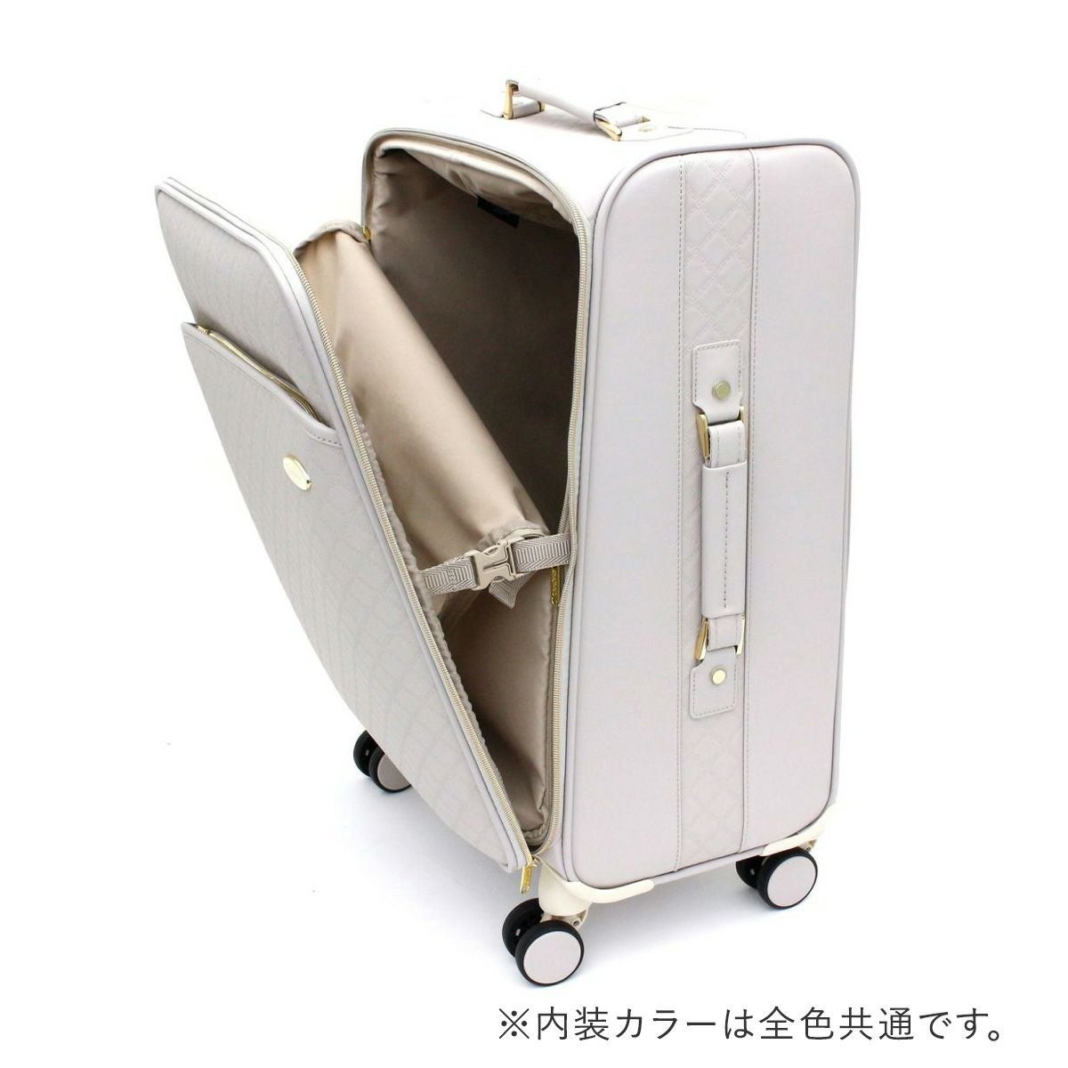 siffler LUNALUX(シフレ ルナルクス)キャリーケースキャリーバッグ シフレ ルナルクス スーツケース 45L 52cm 3.9kg レディース ソフト
