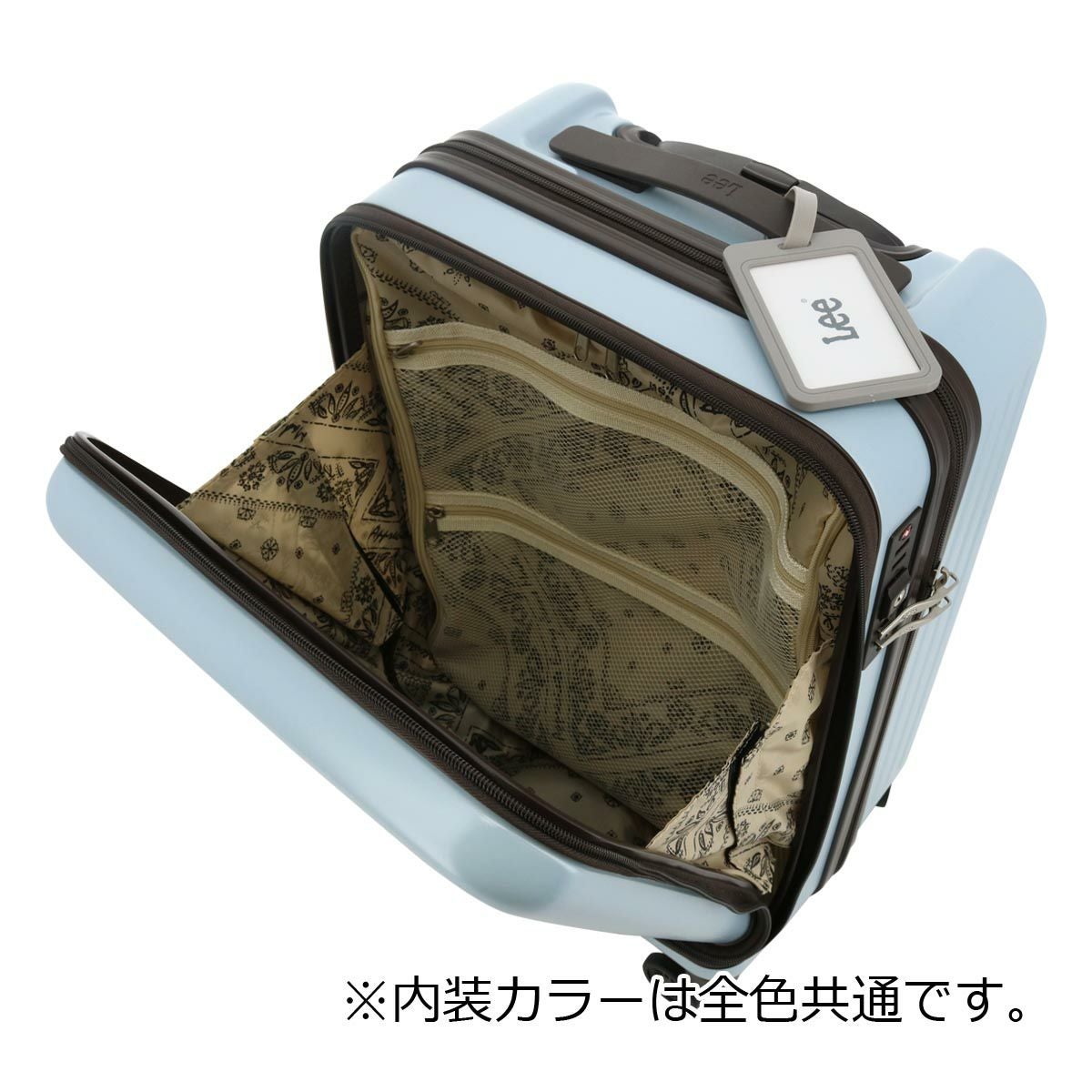 Lee スーツケース 37L 47cm 3kg フロントオープン リー 320-9020 19