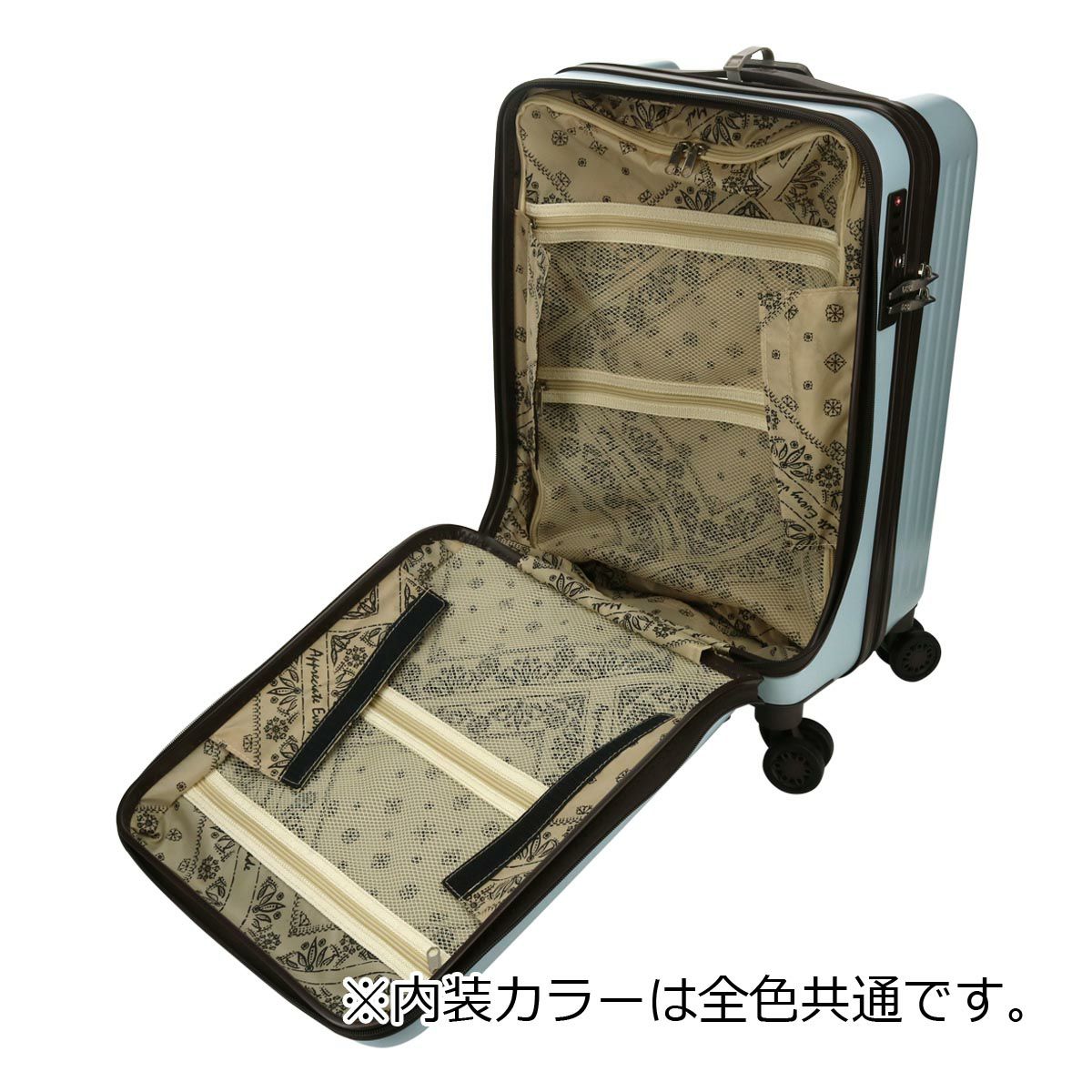 Lee スーツケース 37L 47cm 3kg フロントオープン リー 320-9020 19